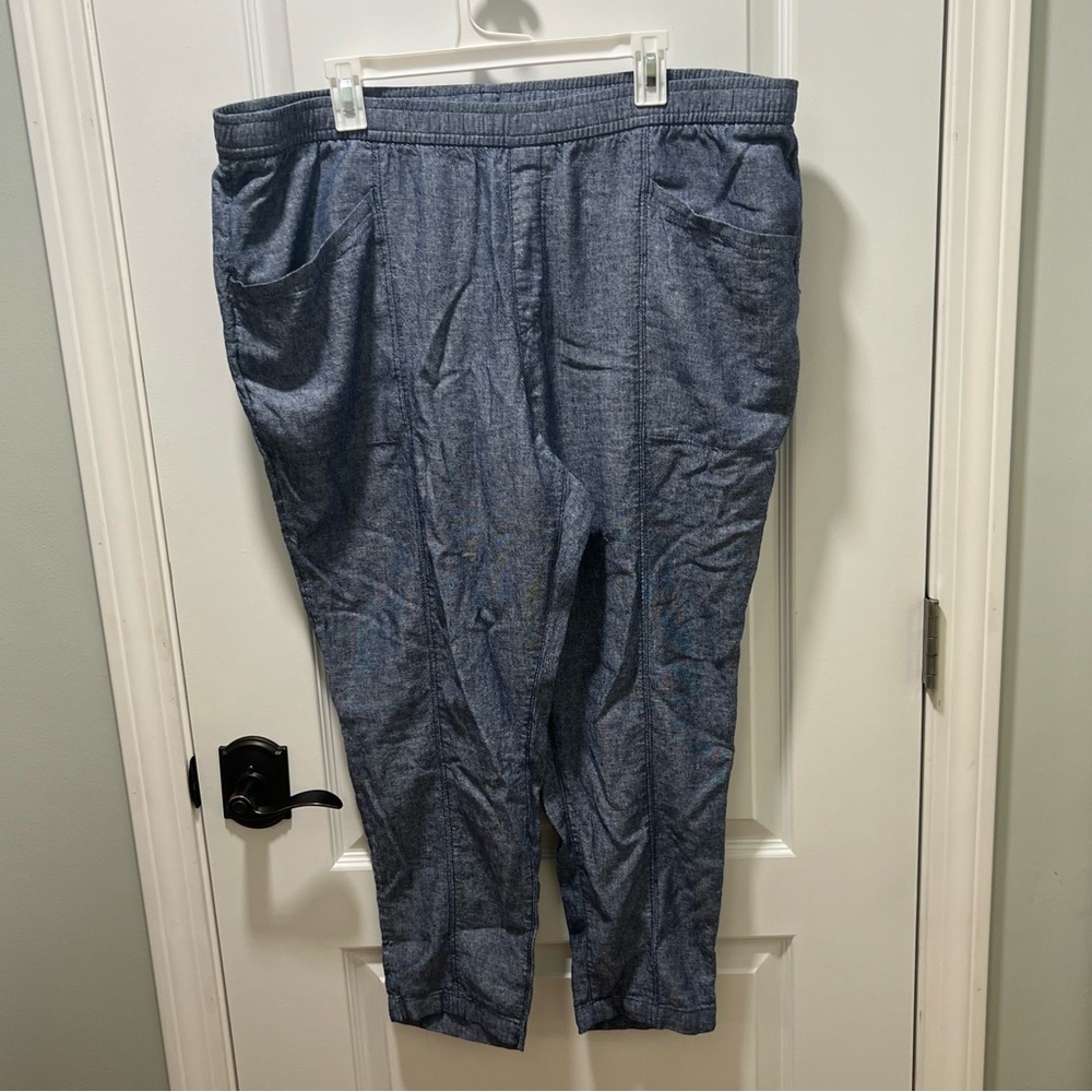 Old Navy Size XL Blue Pull On Pants